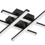 75824 Vascella Steel & Plastic LED Neutral White Modern Ceiling Light Square