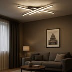 75825 Vascella Steel & Plastic LED Neutral White Modern Ceiling Light Rectangular