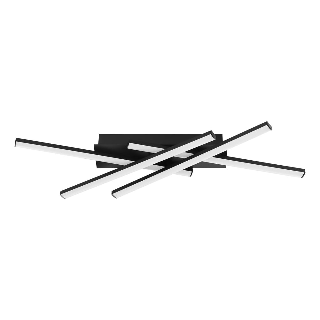 75825 Vascella Steel & Plastic LED Neutral White Modern Ceiling Light Rectangular