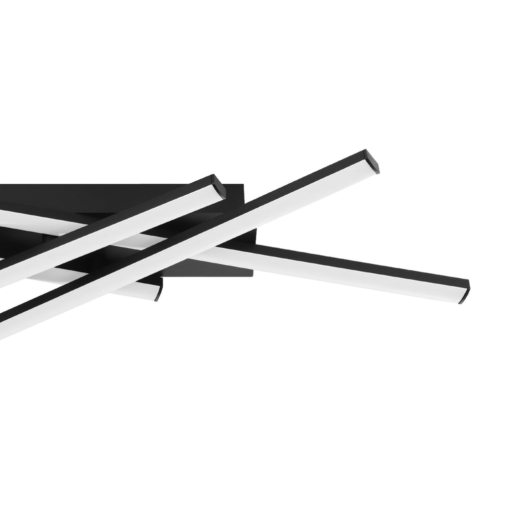 75825 Vascella Steel & Plastic LED Neutral White Modern Ceiling Light Rectangular