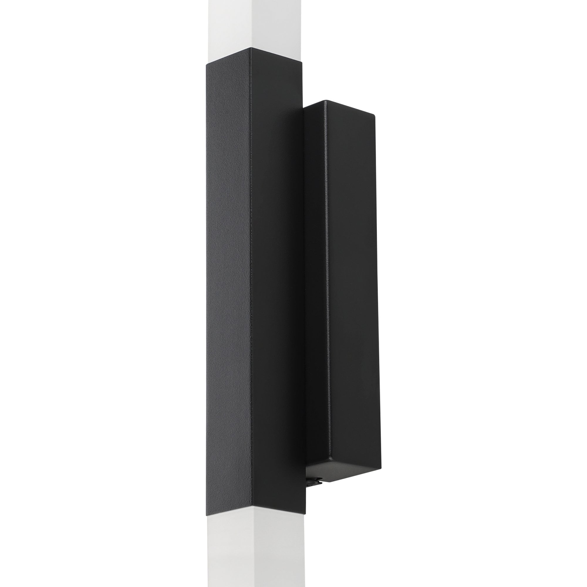 900617 Alcudia Metal & Plastic Bathroom Mirror Light Black