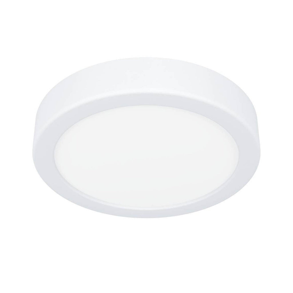 901332 Fueva 6 IP44 LED CCT Plastic Ceiling Light (D) 16.6cm White