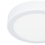 901332 Fueva 6 IP44 LED CCT Plastic Ceiling Light (D) 16.6cm White