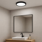 901373 Fueva 6-Z Smart Control RGB IP44 Plastic Ceiling Light 27.8cm Black