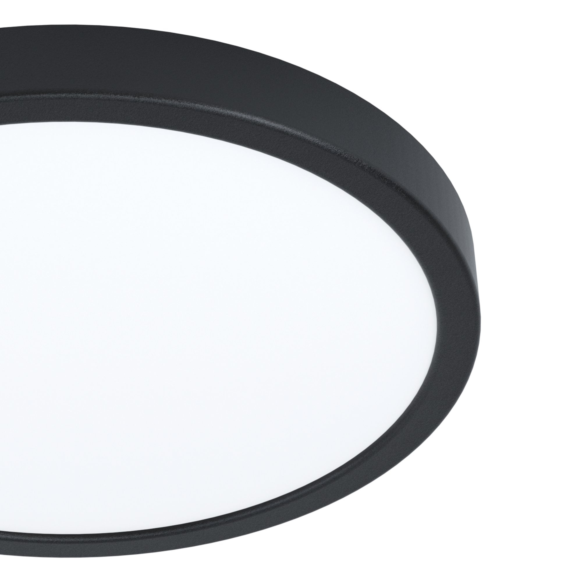 901373 Fueva 6-Z Smart Control RGB IP44 Plastic Ceiling Light 27.8cm Black