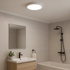 901377 Fueva 6-Z Smart Control RGB IP44 Plastic Ceiling Light 27.8cm White