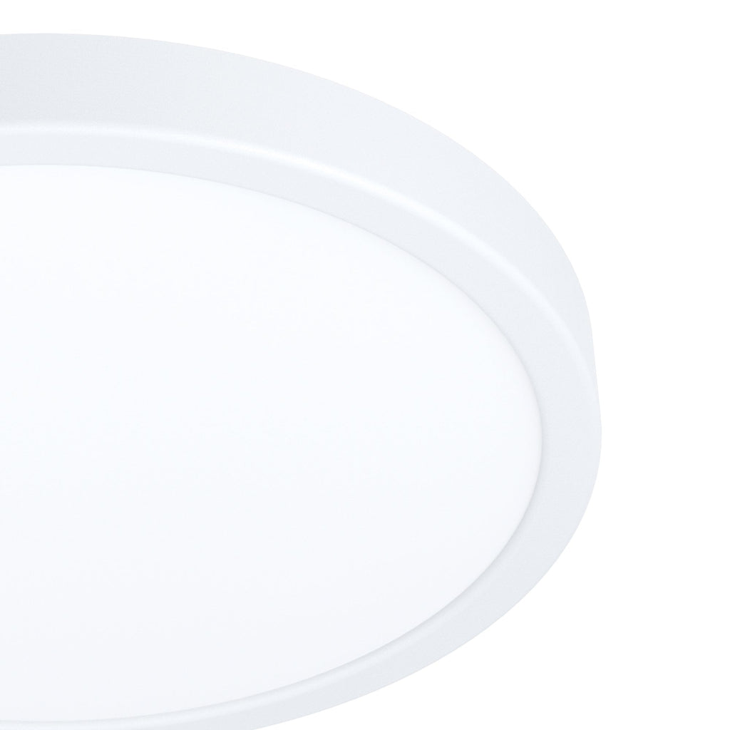 901377 Fueva 6-Z Smart Control RGB IP44 Plastic Ceiling Light 27.8cm White