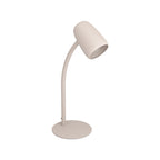 901829 Carlo Modern Steel Flexible Desk Lamp Sandy