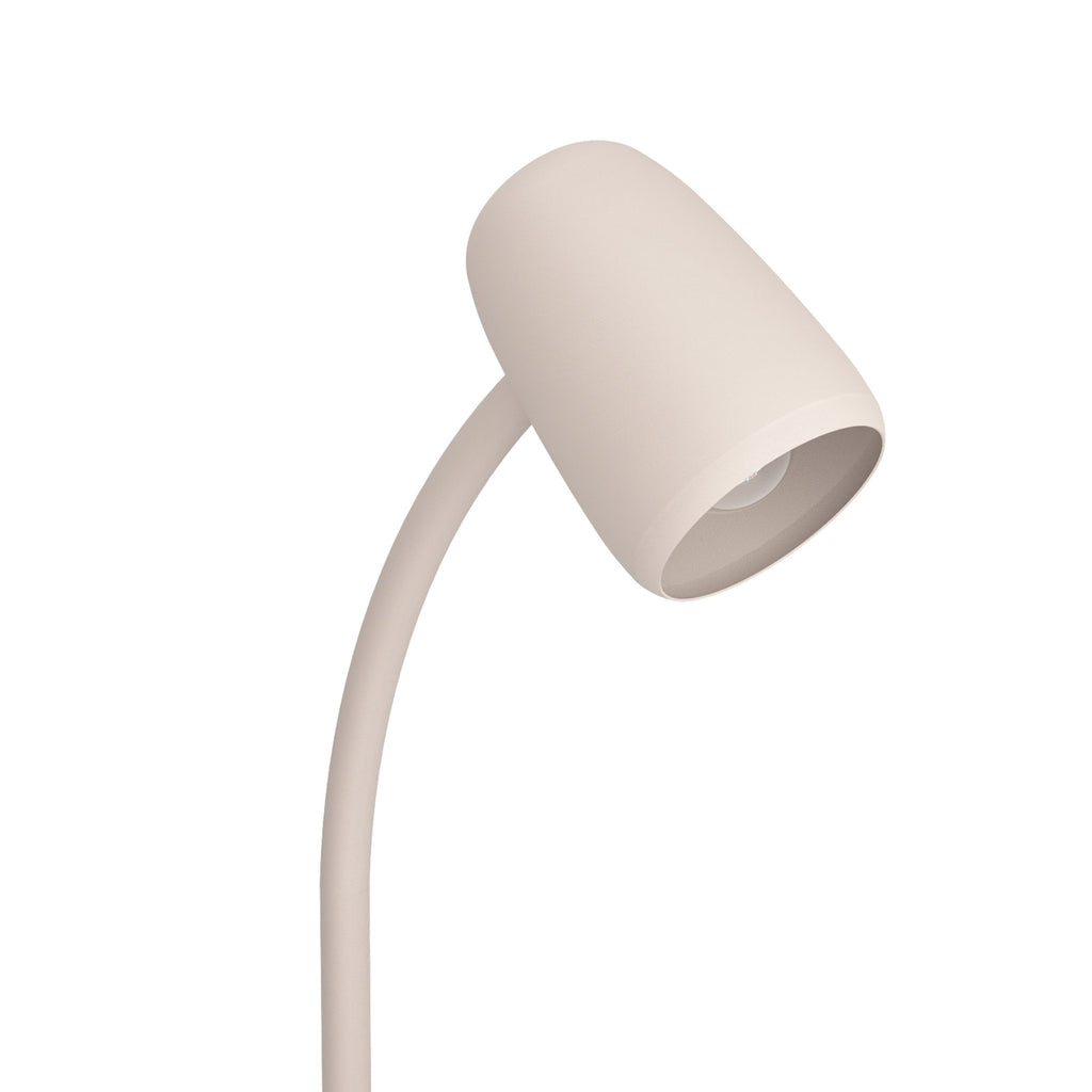 901829 Carlo Modern Steel Flexible Desk Lamp Sandy