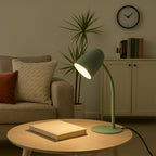 901831 Carlo Modern Steel Flexible Desk Lamp Green