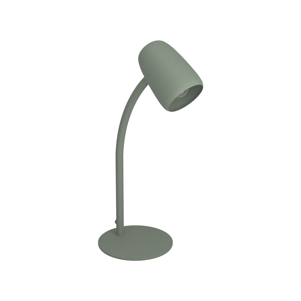 901831 Carlo Modern Steel Flexible Desk Lamp Green