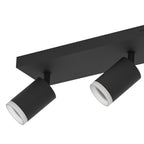 901942 Melitello-Z Smart Control RGB LED 4 Light Spotlight Black