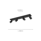 901942 Melitello-Z Smart Control RGB LED 4 Light Spotlight Black