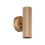 902034 Portillo Aluminium & Steel Modern Uplight & Wall Down Light Matte Brass