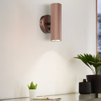 902036 Portillo Aluminium & Steel Modern Uplight & Wall Down Light Bronze