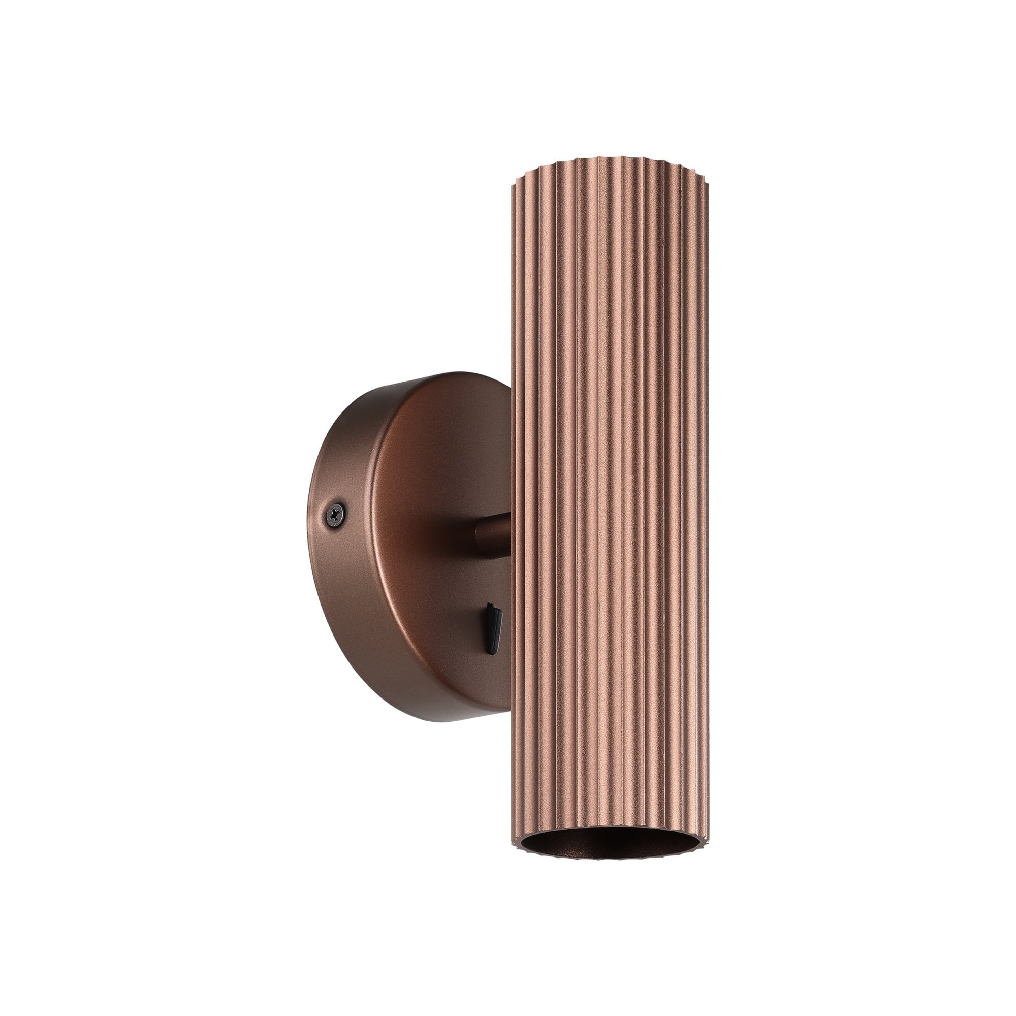 902036 Portillo Aluminium & Steel Modern Uplight & Wall Down Light Bronze