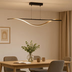 902134 Conaprato Black & Brushed Brass Modern Ceiling Light