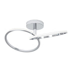 902145 Congiunti Chrome Dual LED CCT Modern Ceiling Light