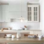 118777 Orchid Easyfit Pendant Clear Glass