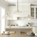 118777 Orchid Easyfit Pendant Clear Glass