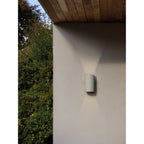 1384020 Dunbar 160 LED Outdoor Coastal Wall Light Matt Concrete