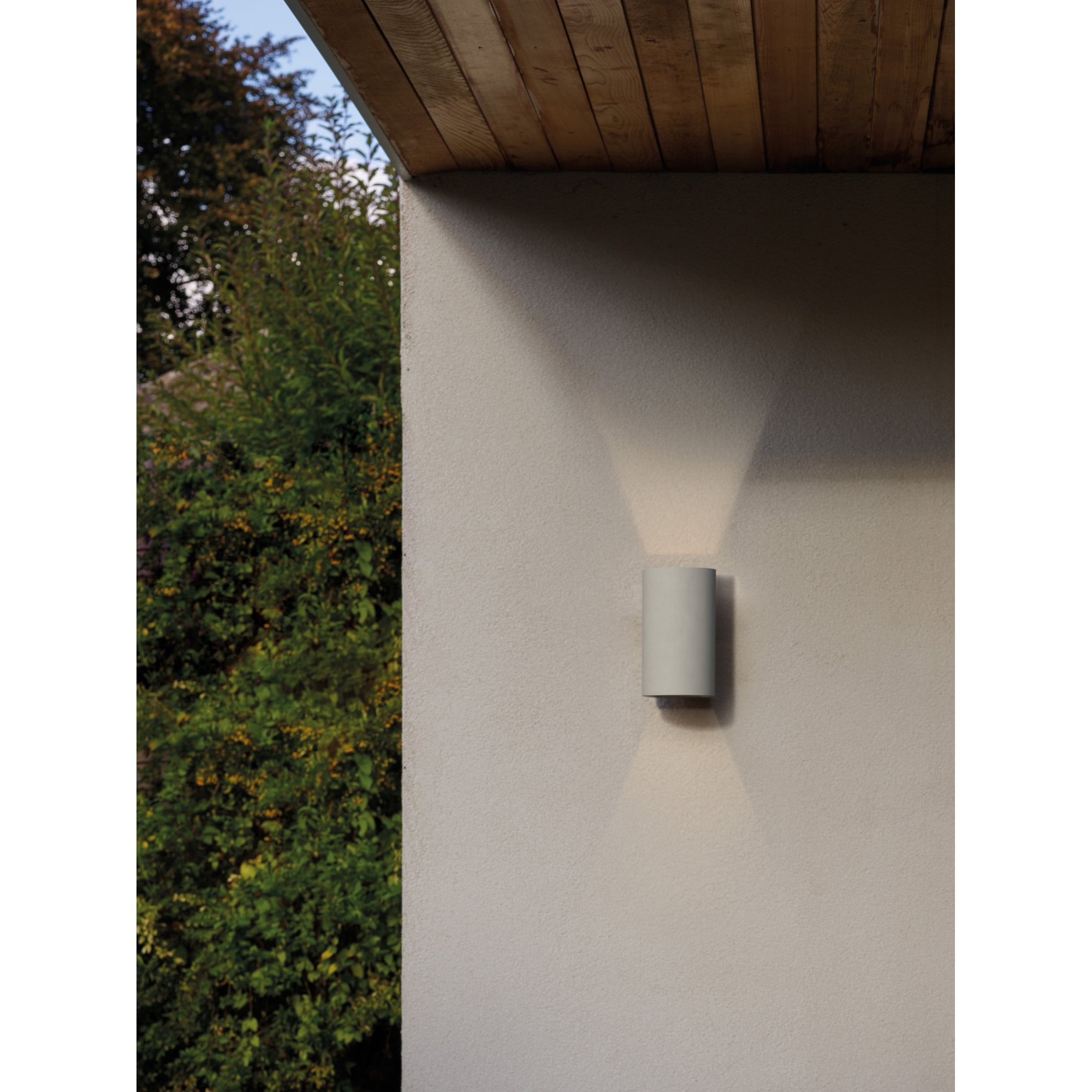 Dunbar 160LED Outdoor Coastal Wall  Light Matt Concrete