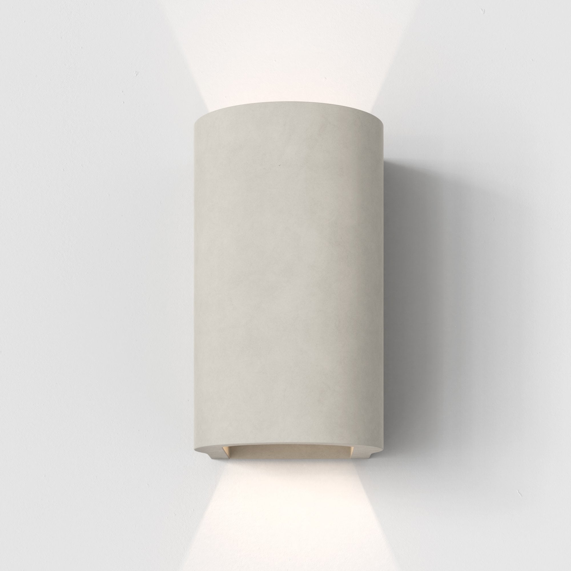 Dunbar 160LED Outdoor Coastal Wall  Light Matt Concrete