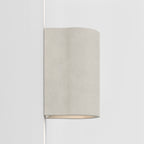 1384020 Dunbar 160 LED Outdoor Coastal Wall Light Matt Concrete