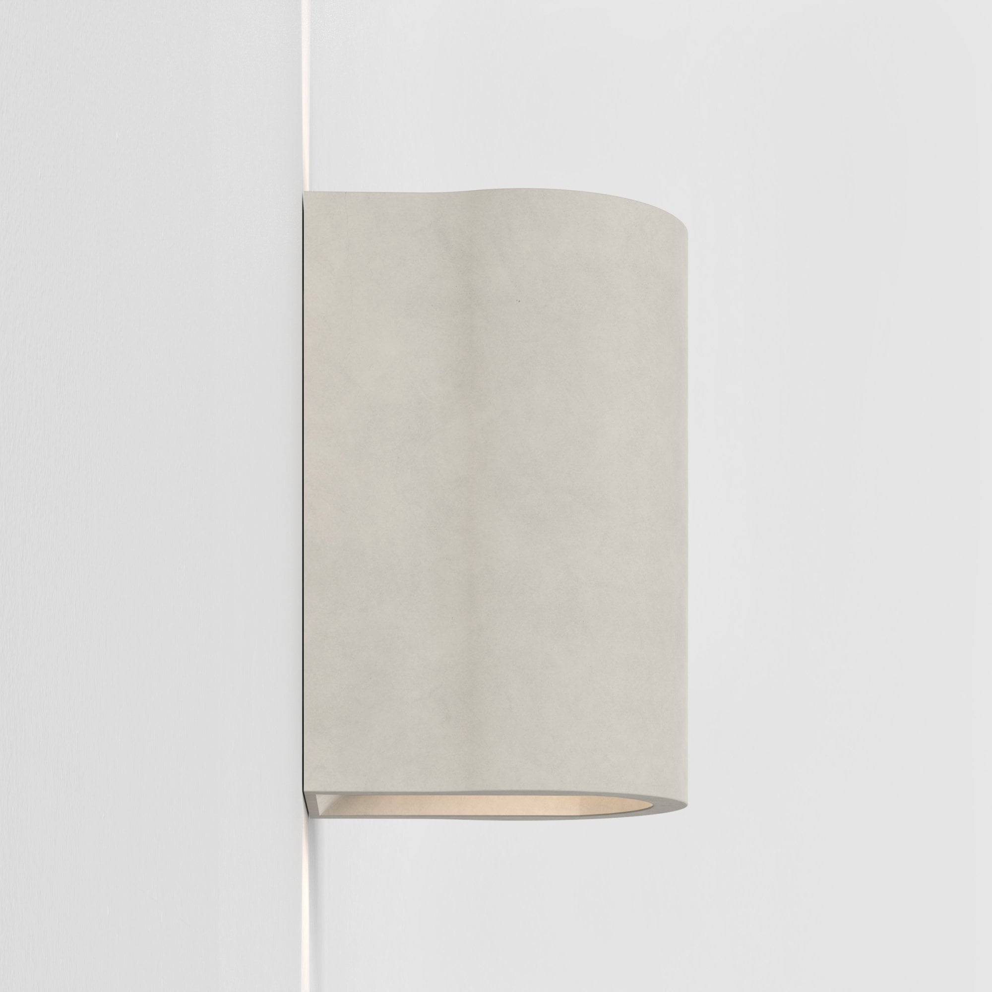 Dunbar 160LED Outdoor Coastal Wall  Light Matt Concrete