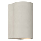 1384020 Dunbar 160 LED Outdoor Coastal Wall Light Matt Concrete