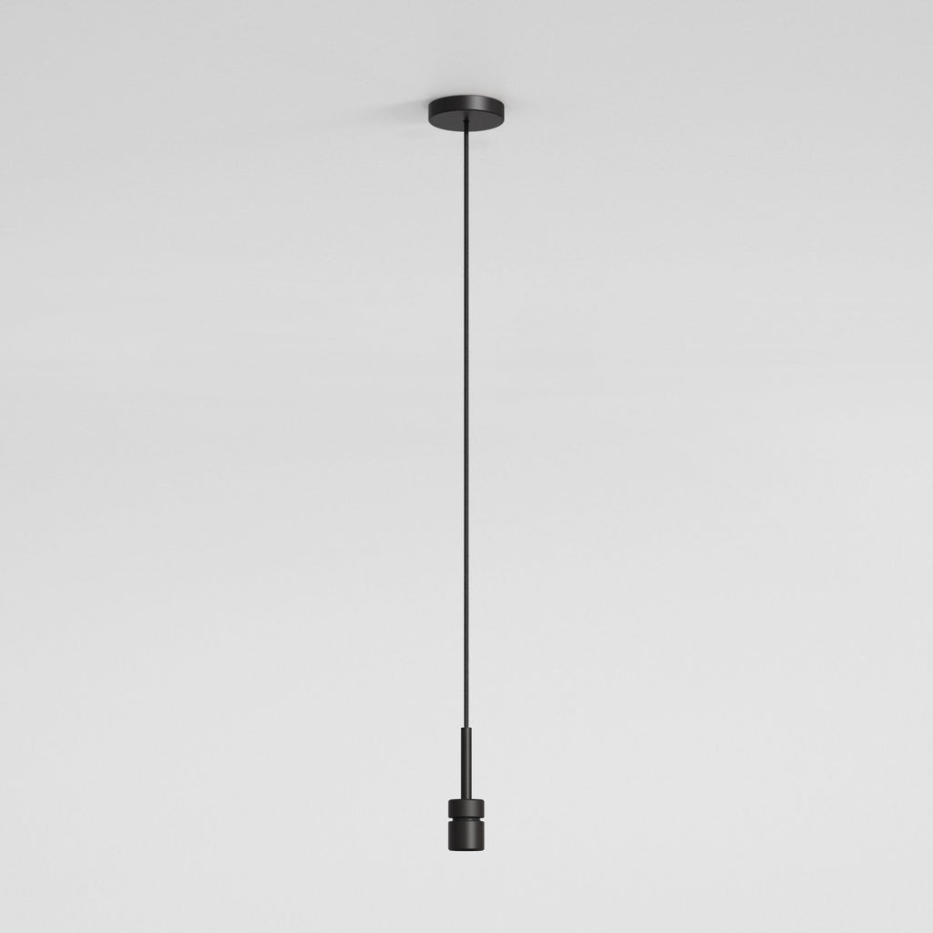 1184020 Ceiling Pendant Suspension Kit Matt Black