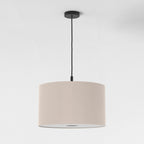 1184020 Ceiling Pendant Suspension Kit Matt Black