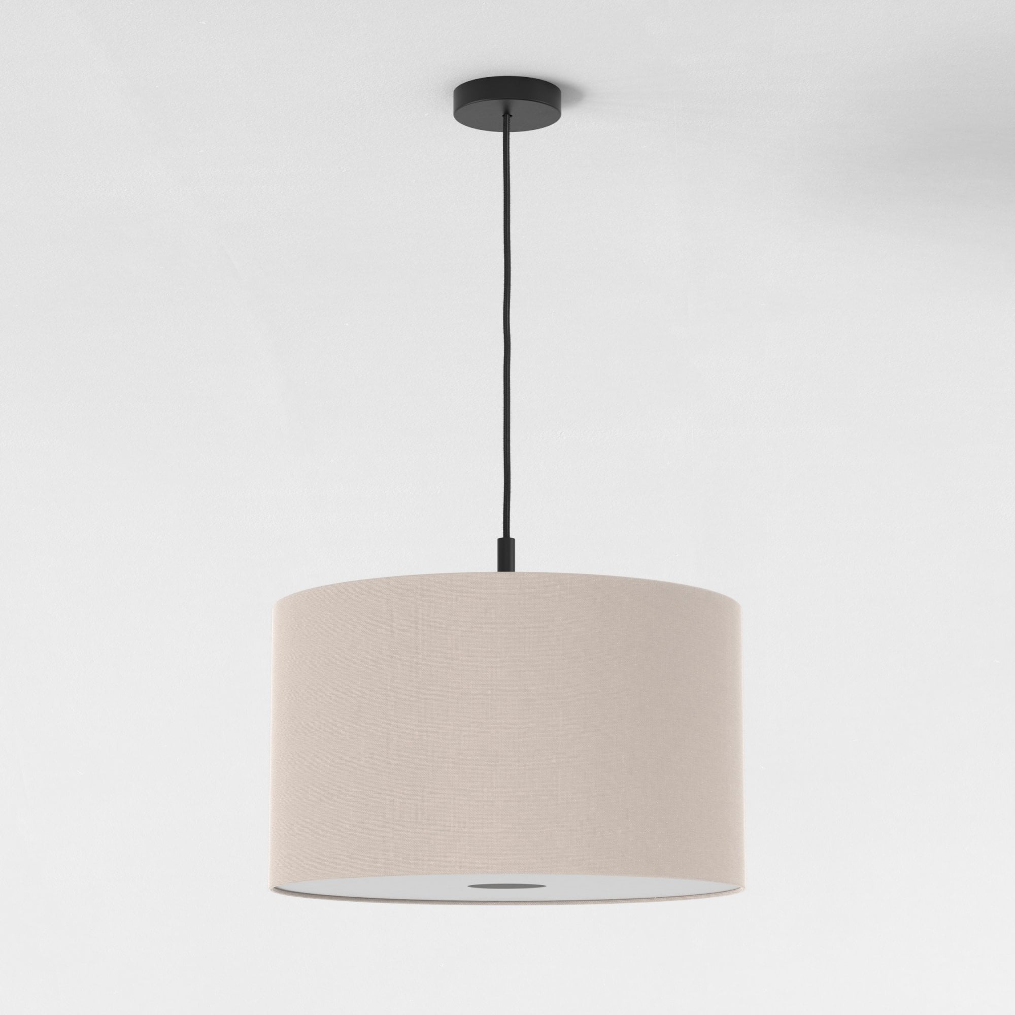 1184020 Ceiling Pendant Suspension Kit Matt Black