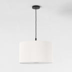 1184020 Ceiling Pendant Suspension Kit Matt Black
