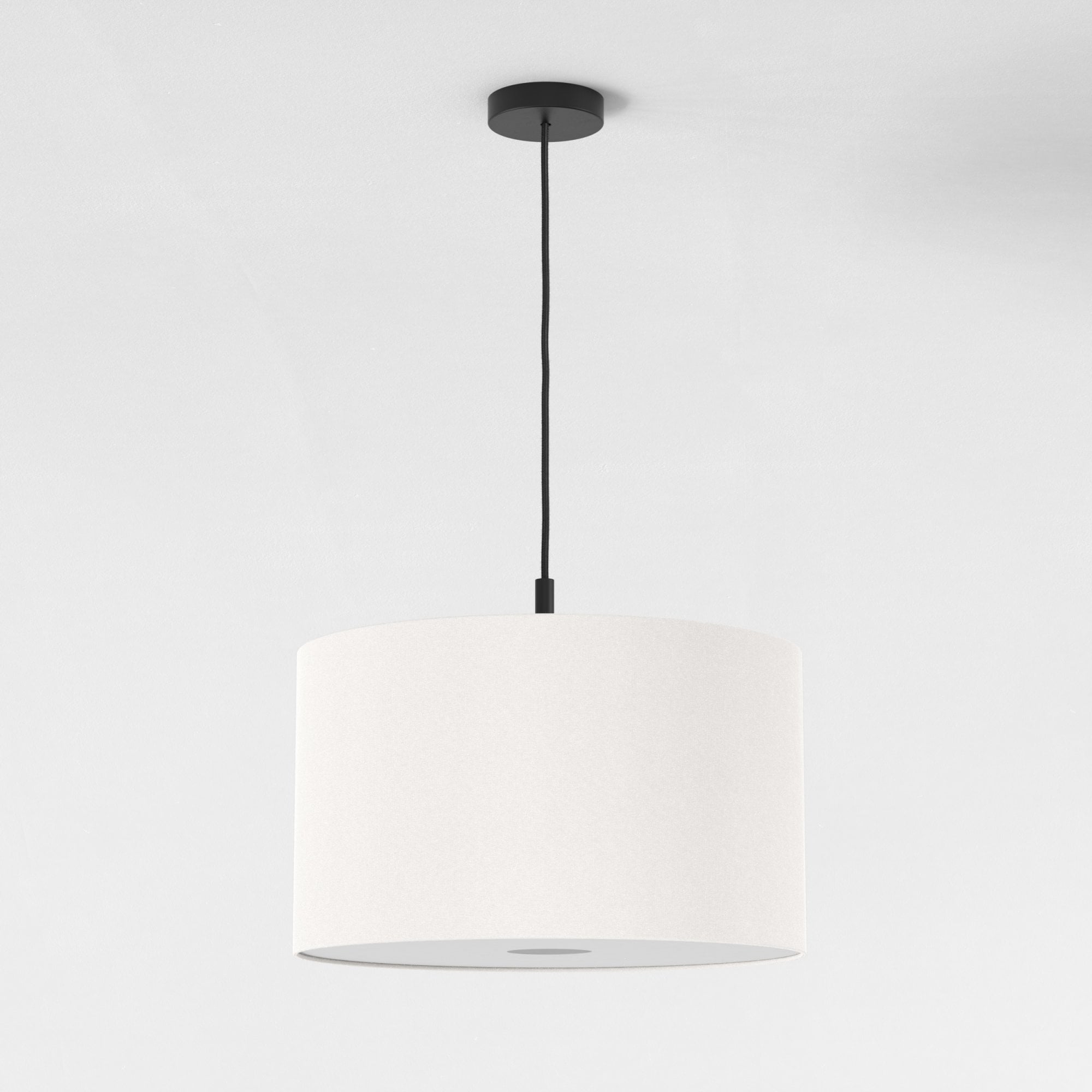 1184020 Ceiling Pendant Suspension Kit Matt Black