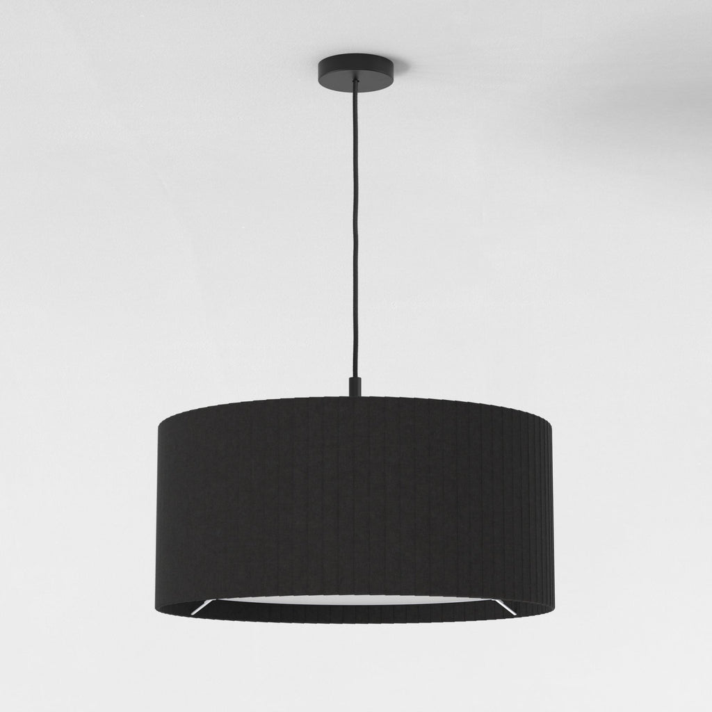 1184020 Ceiling Pendant Suspension Kit Matt Black