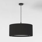 1184020 Ceiling Pendant Suspension Kit Matt Black