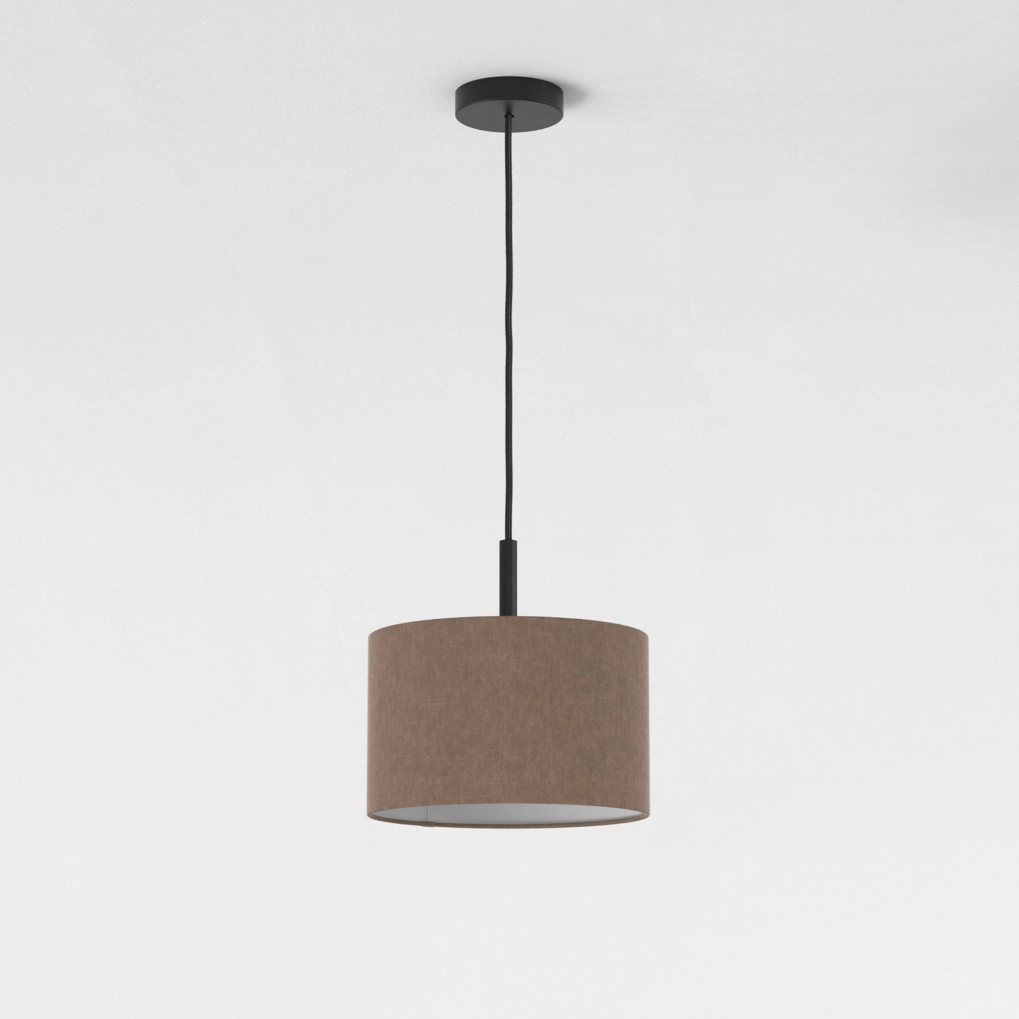 1184020 Ceiling Pendant Suspension Kit Matt Black