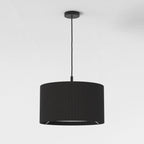 1184020 Ceiling Pendant Suspension Kit Matt Black