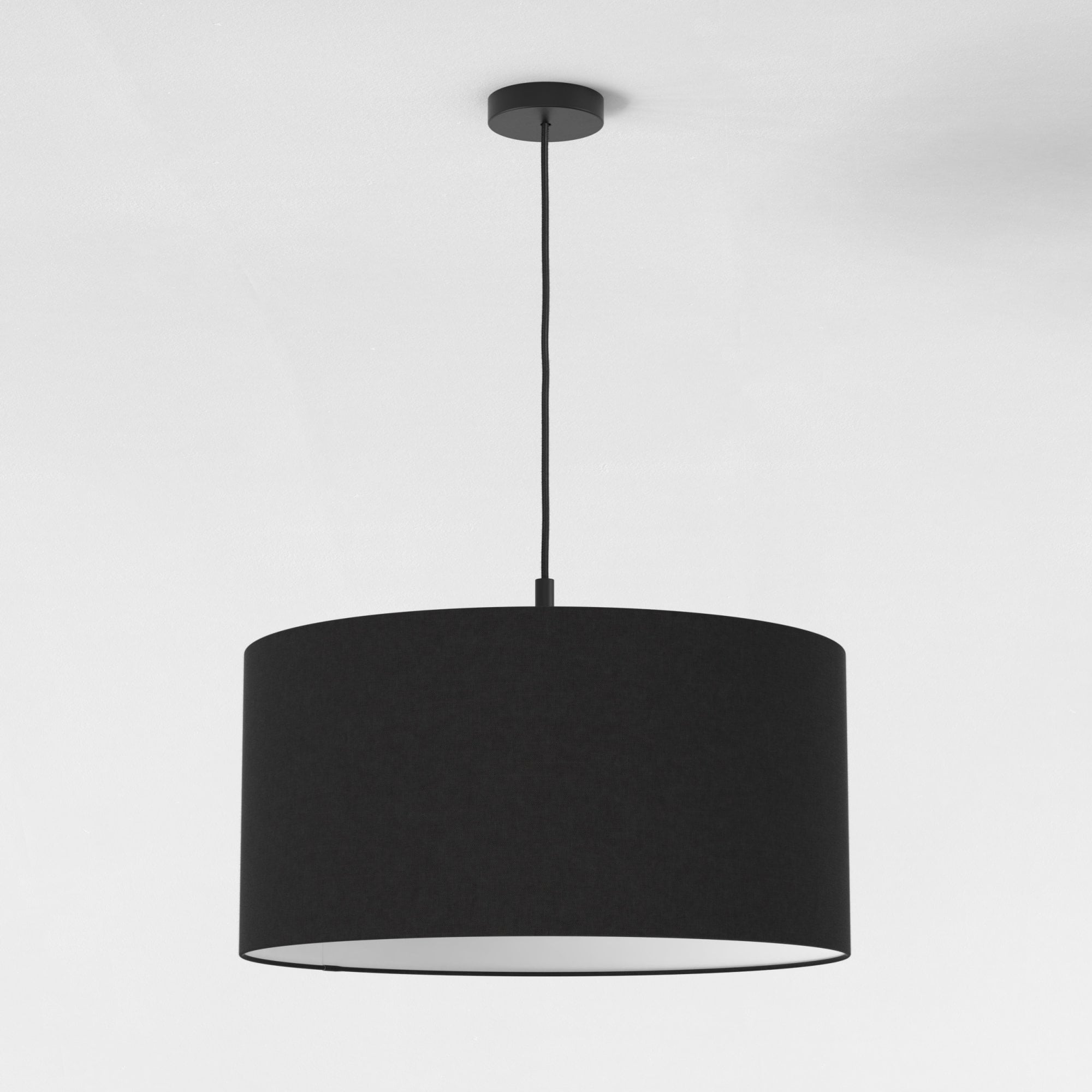 1184020 Ceiling Pendant Suspension Kit Matt Black