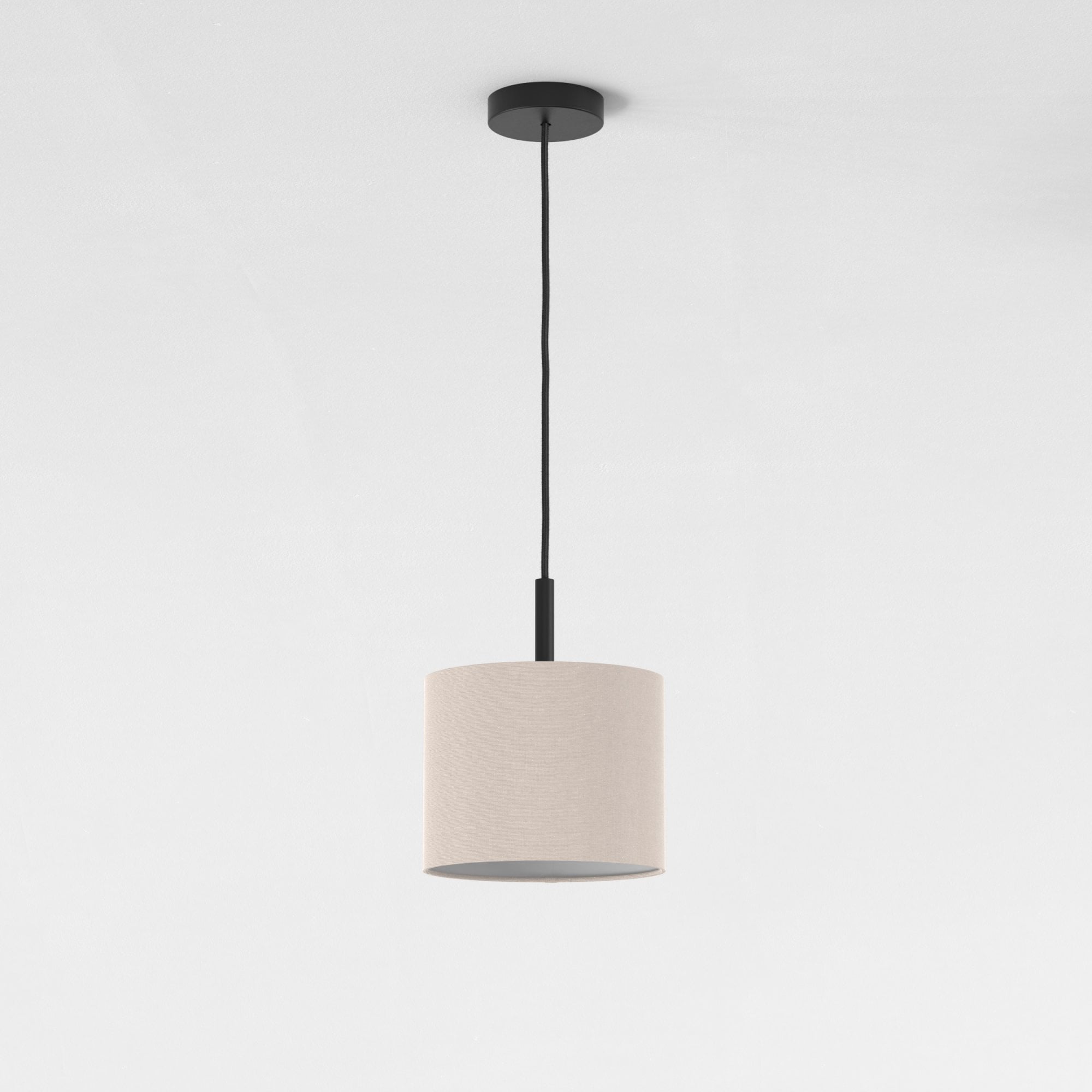 1184020 Ceiling Pendant Suspension Kit Matt Black