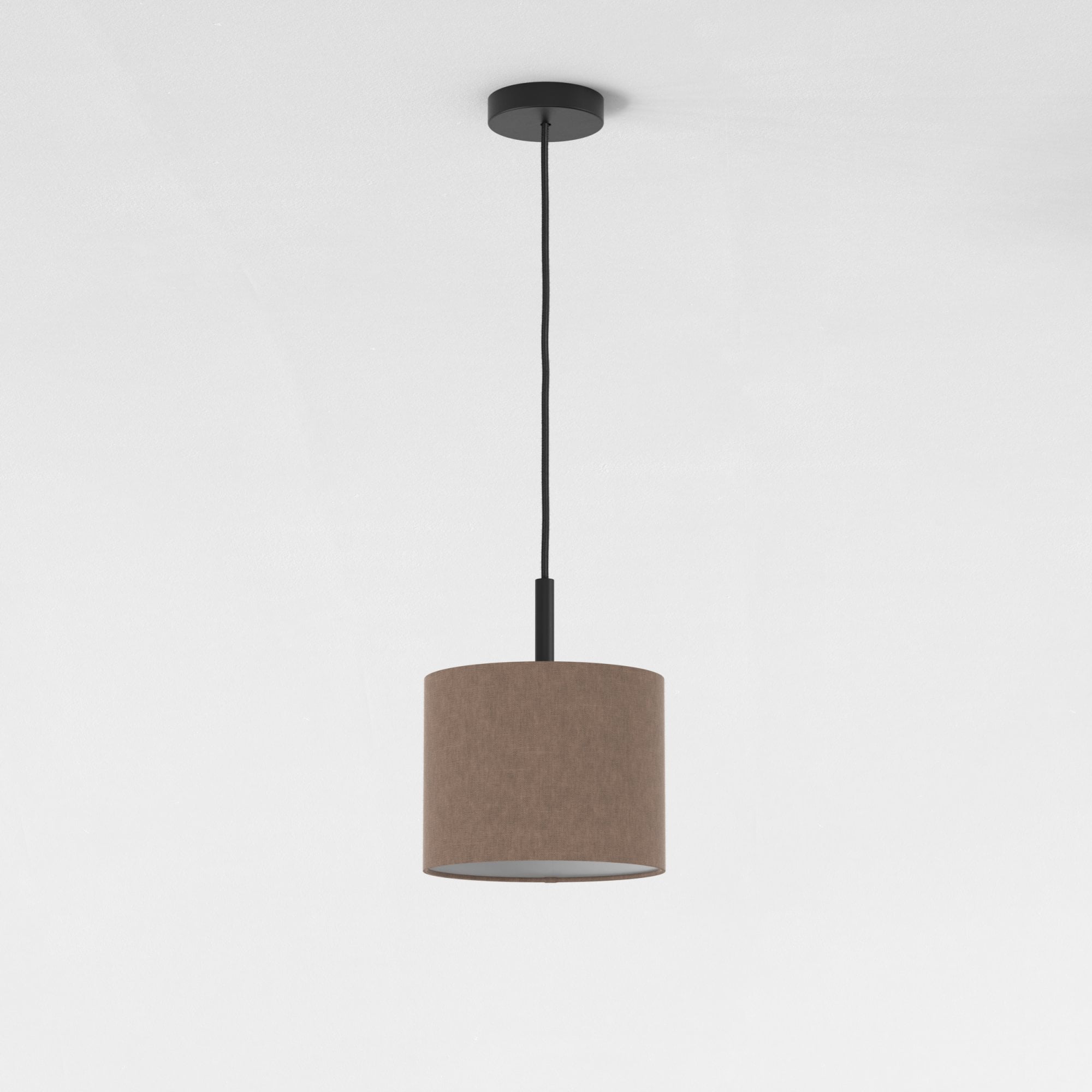 1184020 Ceiling Pendant Suspension Kit Matt Black