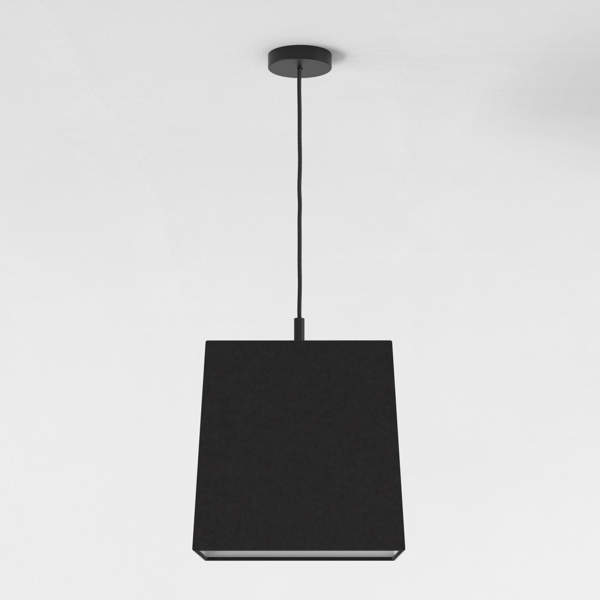 1184020 Ceiling Pendant Suspension Kit Matt Black