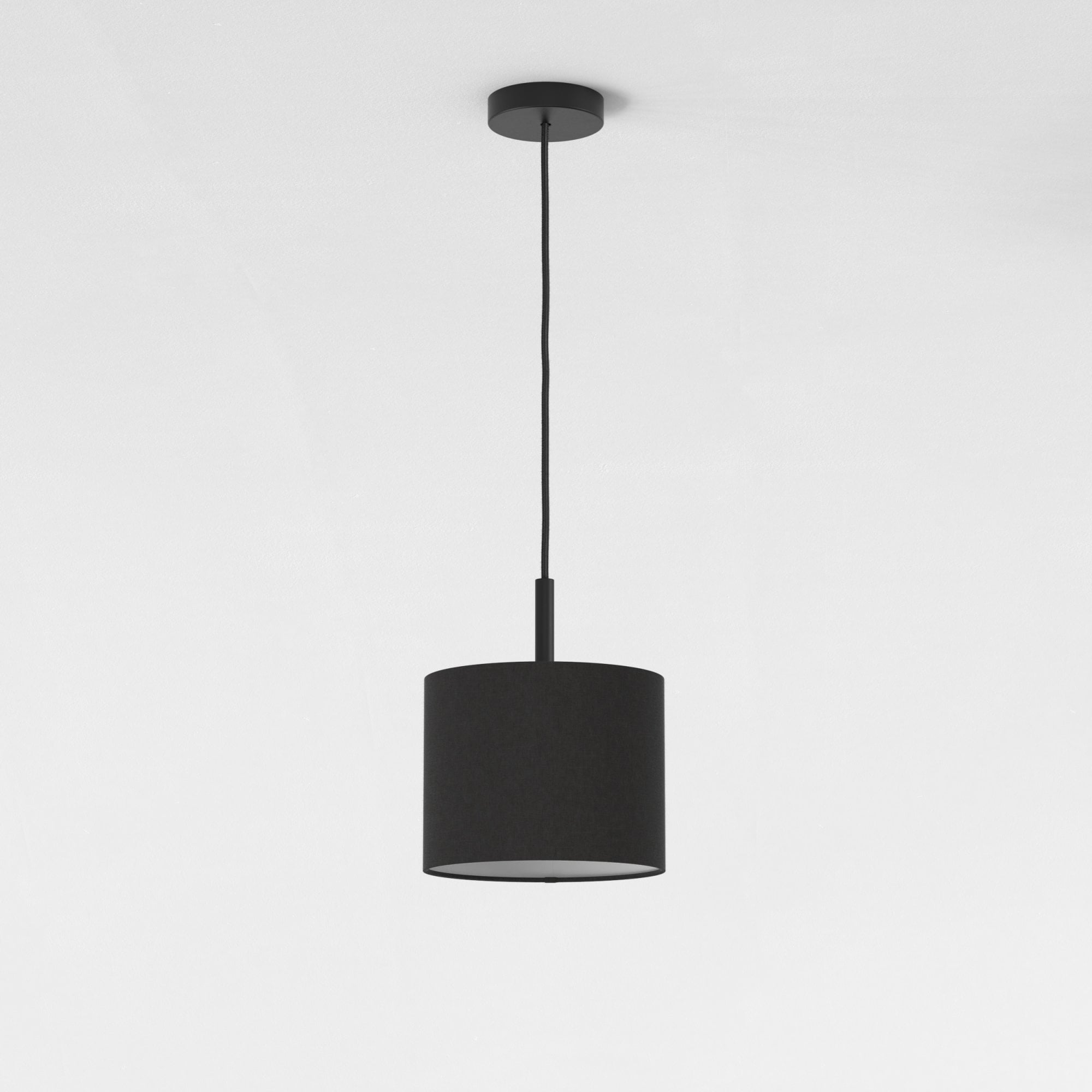 1184020 Ceiling Pendant Suspension Kit Matt Black