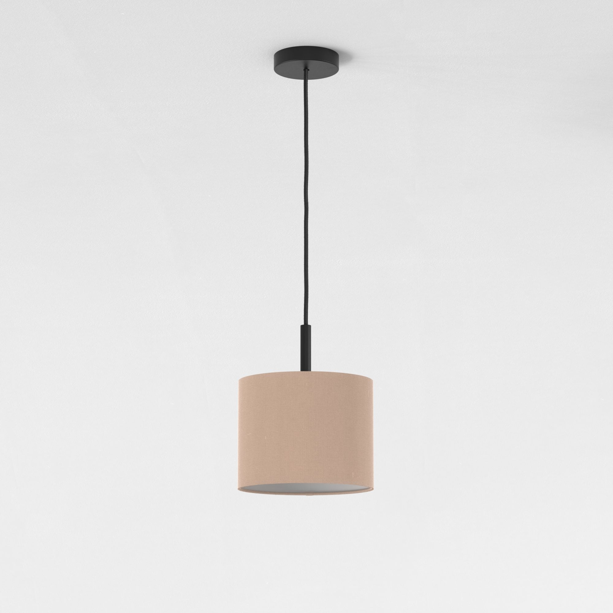 1184020 Ceiling Pendant Suspension Kit Matt Black