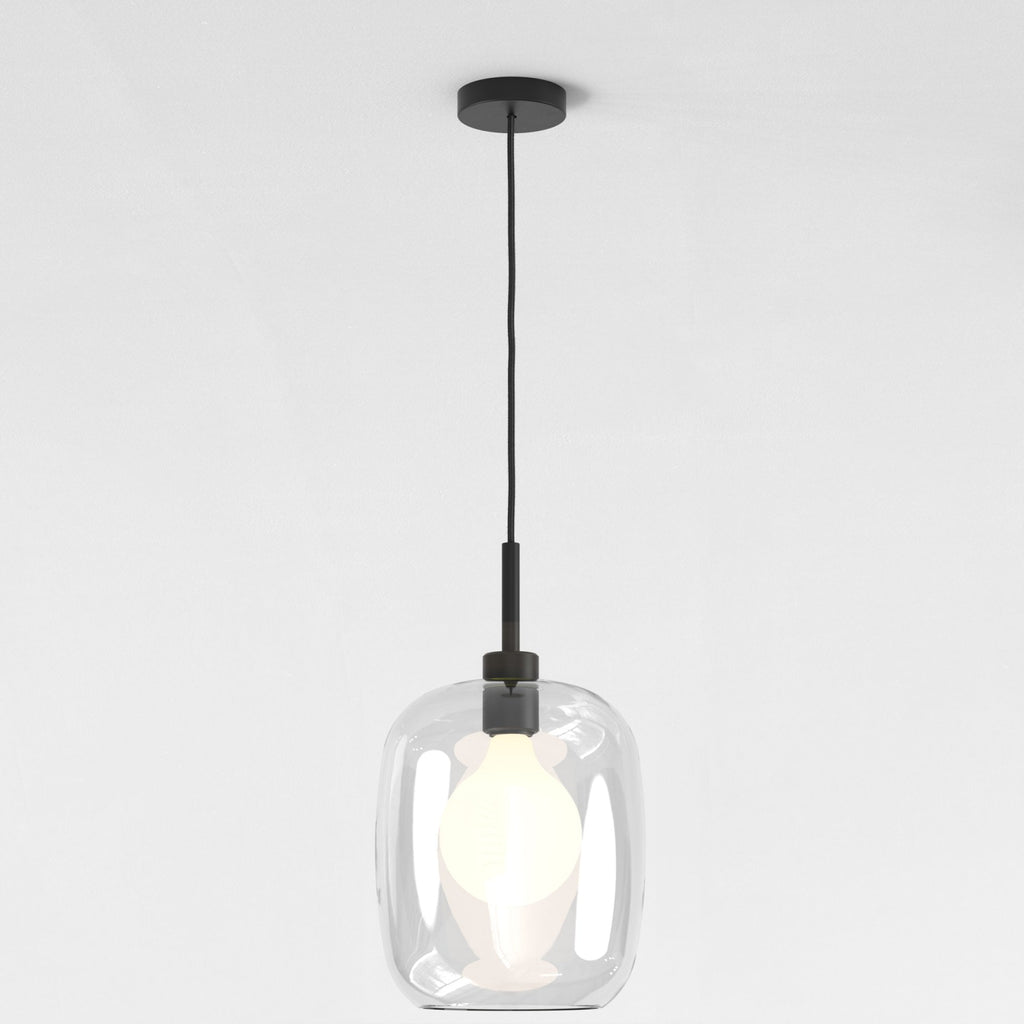 1184020 Ceiling Pendant Suspension Kit Matt Black