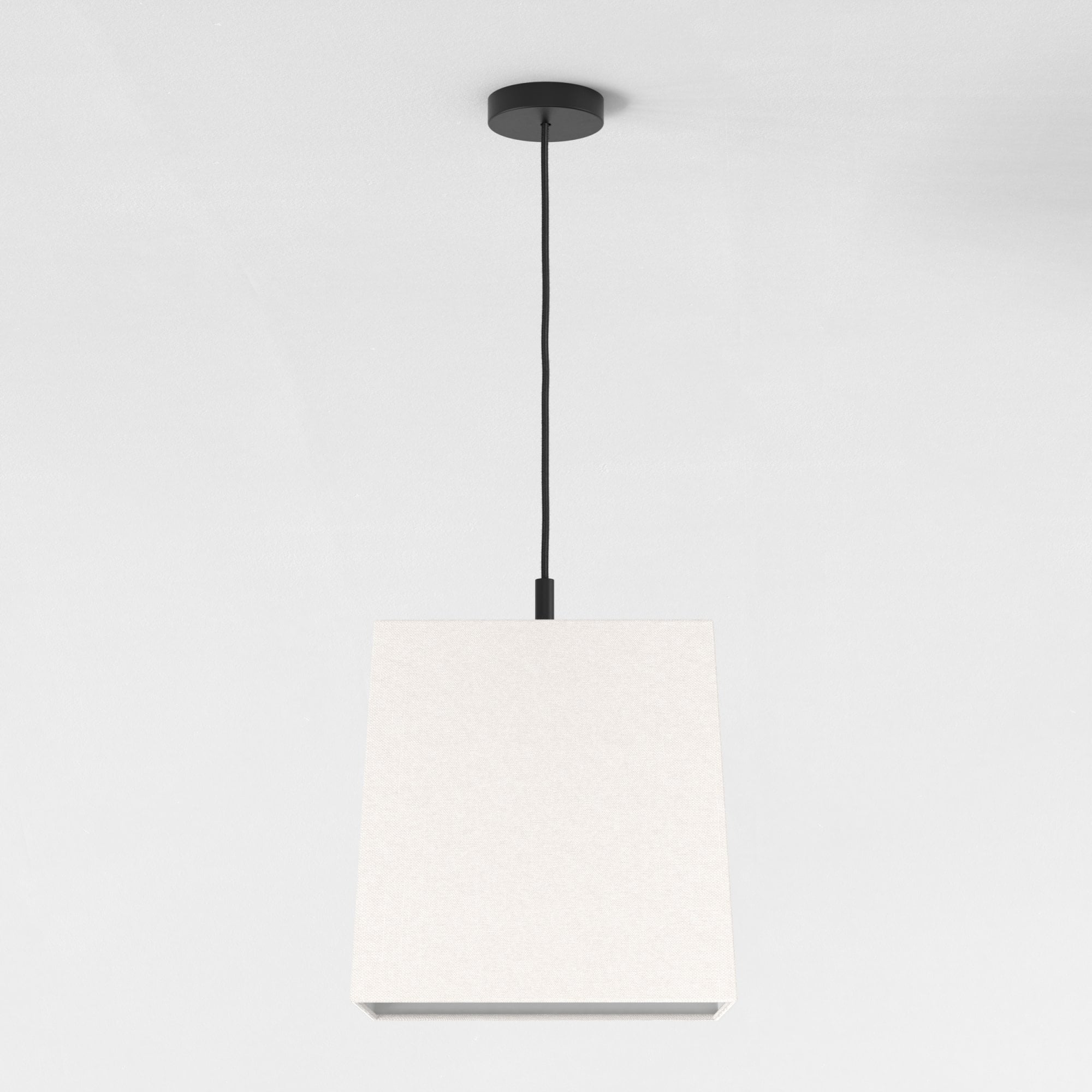 1184020 Ceiling Pendant Suspension Kit Matt Black