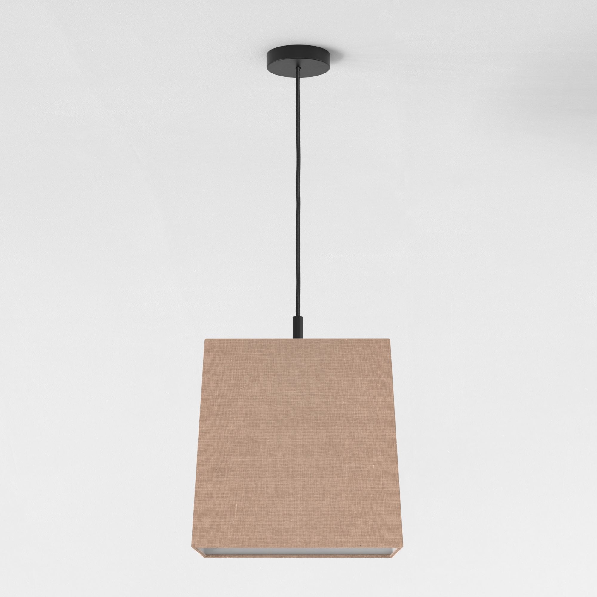 1184020 Ceiling Pendant Suspension Kit Matt Black