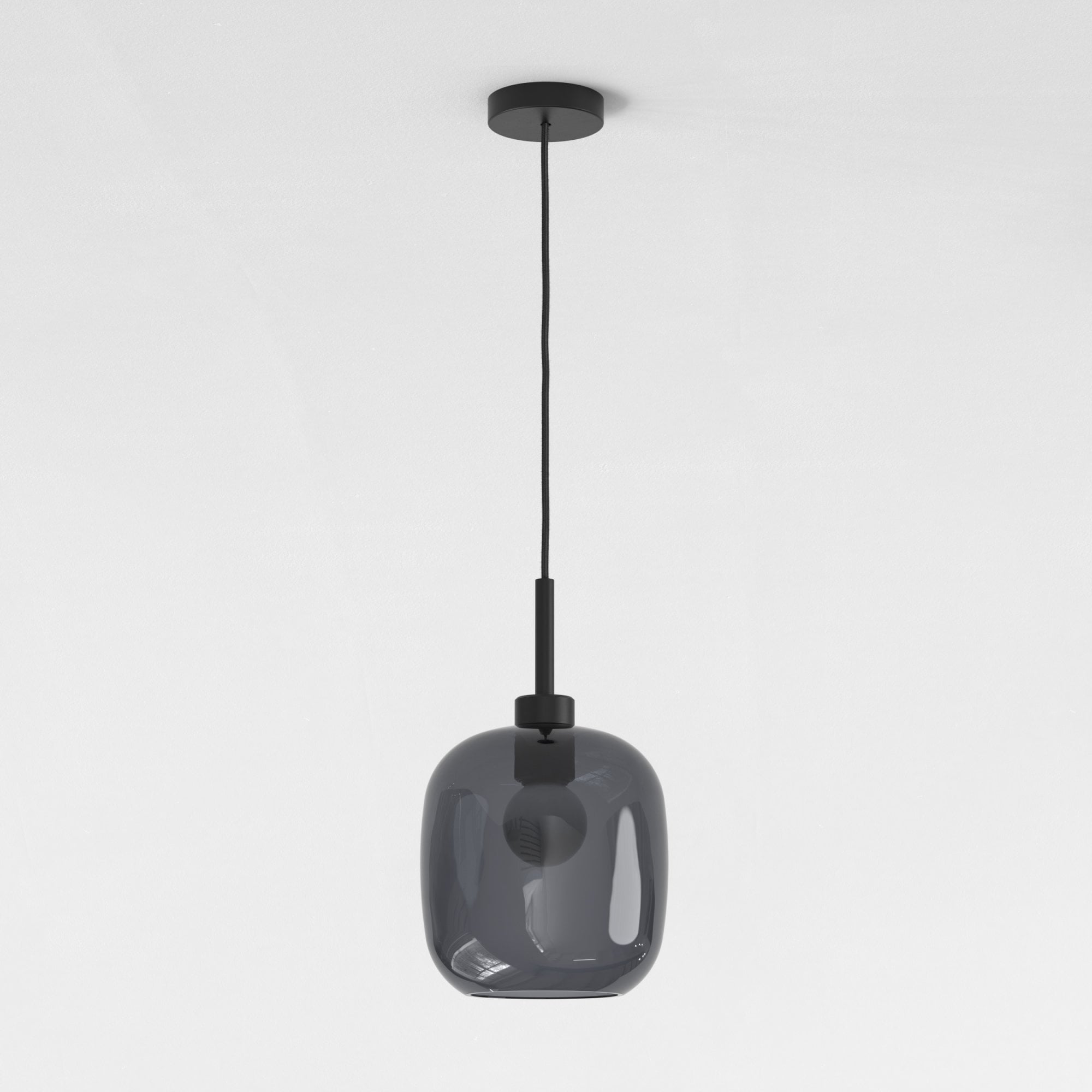 1184020 Ceiling Pendant Suspension Kit Matt Black
