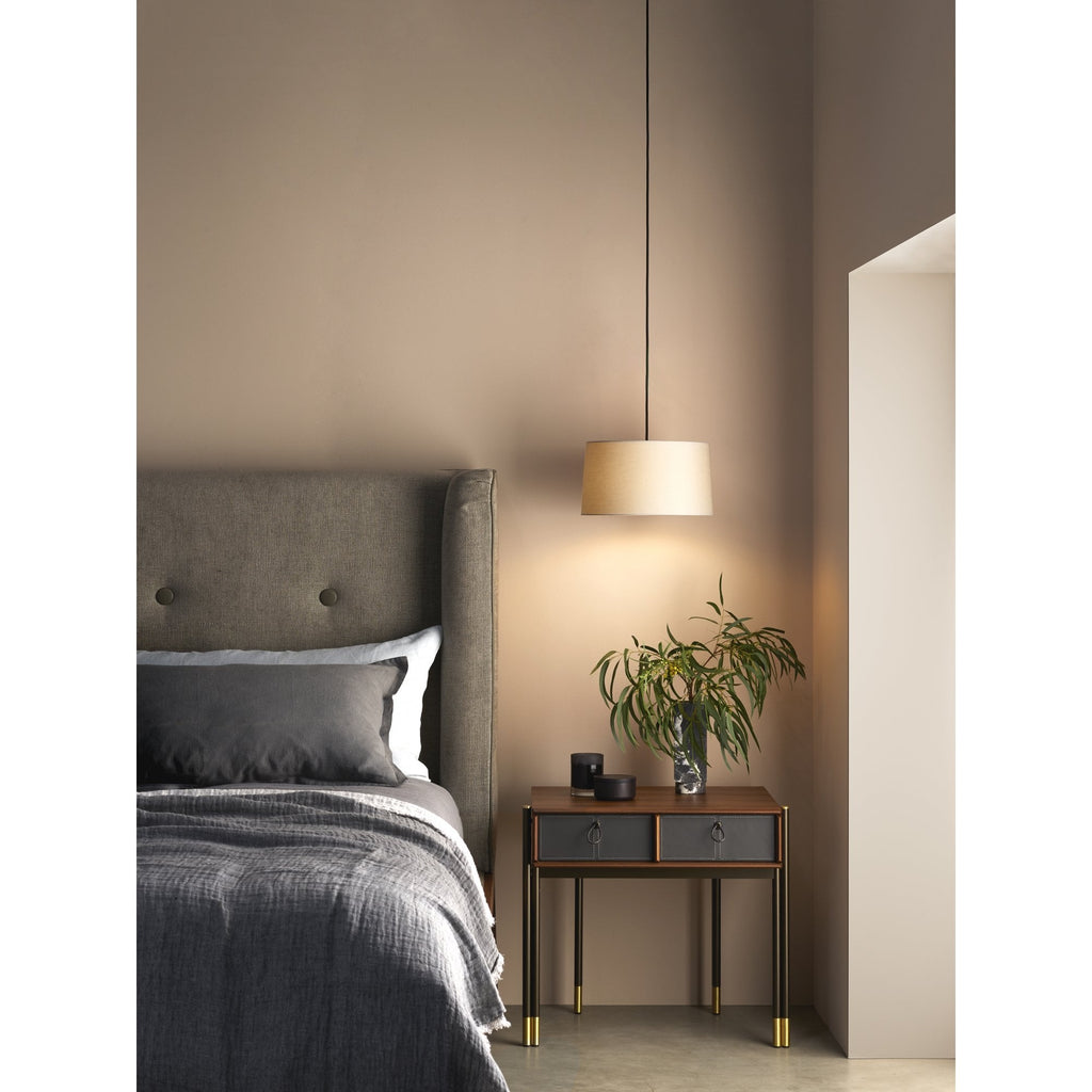 1184020 Ceiling Pendant Suspension Kit Matt Black